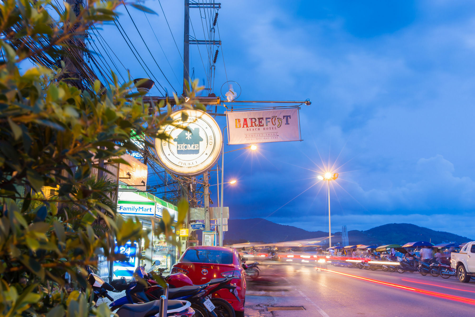 Barefoot Hotel Kalim Beach Front Patong Exterior foto